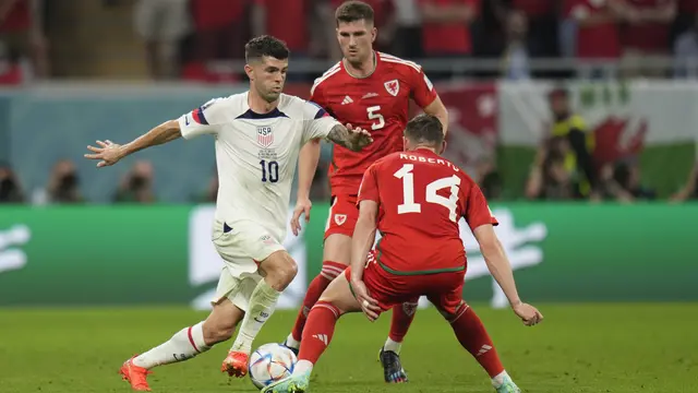 Amerika Serikat Bermain Imbang dengan Wales