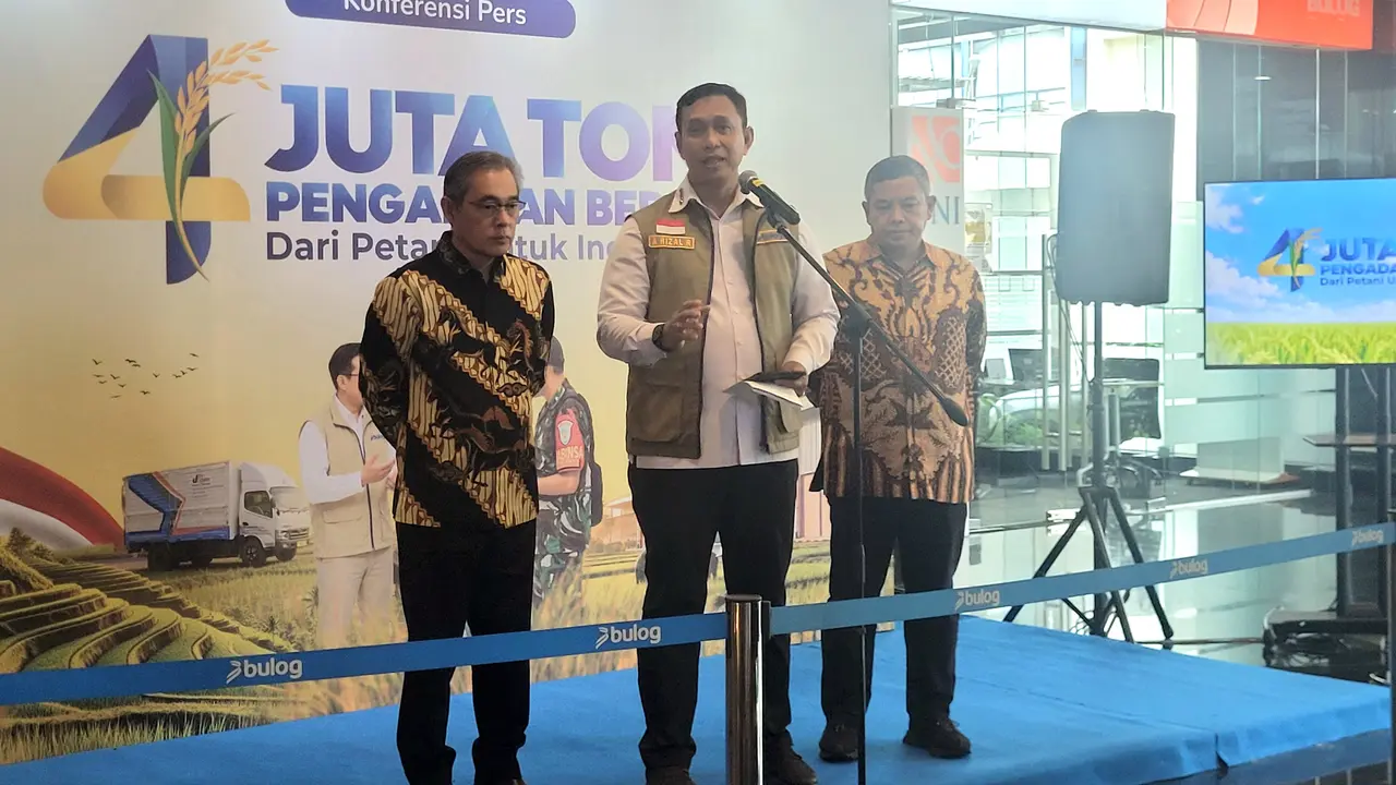 Direktur Utama Perum Bulog Ahmad Rizal Ramdhani. (Liputan6.com/Drey)