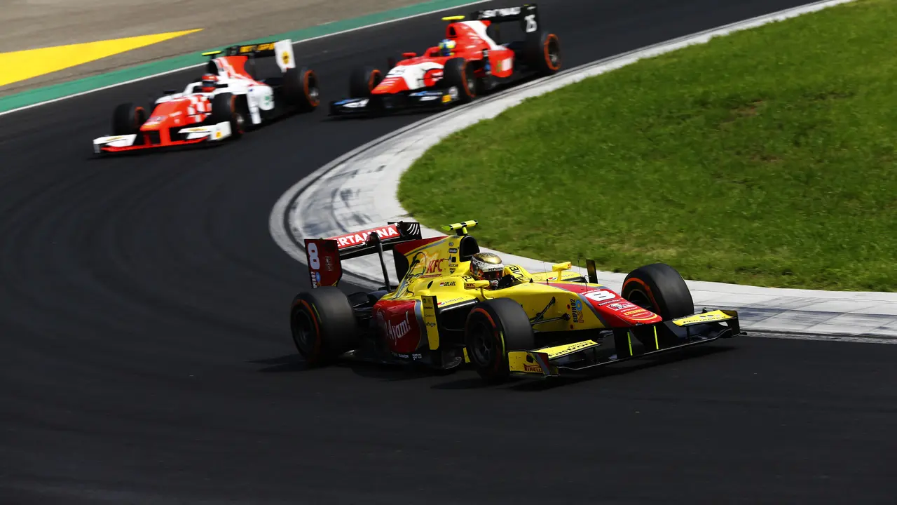 Pembalap Pertamina Campos Racing Sean Gelael (GP2 Media Service)