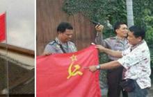 Kibarkan bendera palu arit, bule asal Rusia bikin geger Badung Bali