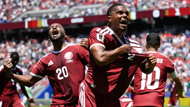 Foto: Qatar Cetak Gol Dramatis di Menit Akhir, Swiss Gagal Raih Kemenangan Pertama di Piala Dunia 2026