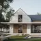 7 Model Rumah Minimalis dengan Atap Kombinasi Pelana dan Kanopi Modern