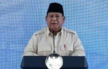 Prabowo Kembali Lambaikan Tangan Saat Ditanya Pengesahan RUU TNI