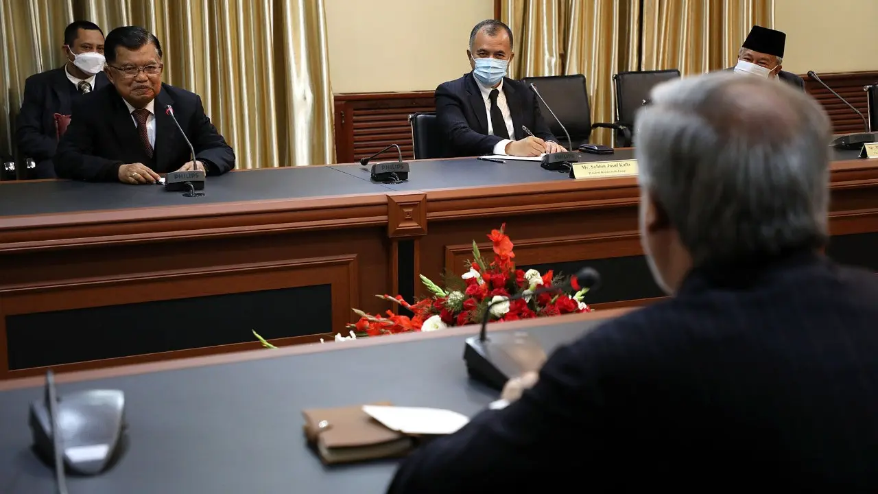 Abdullah Abdullah selaku CEO High National Reconsiliation Council (HCNR) Afganistan berharap Indonesia bisa jadi fasilitator pertemuan ulama se-Asia (Istimewa)