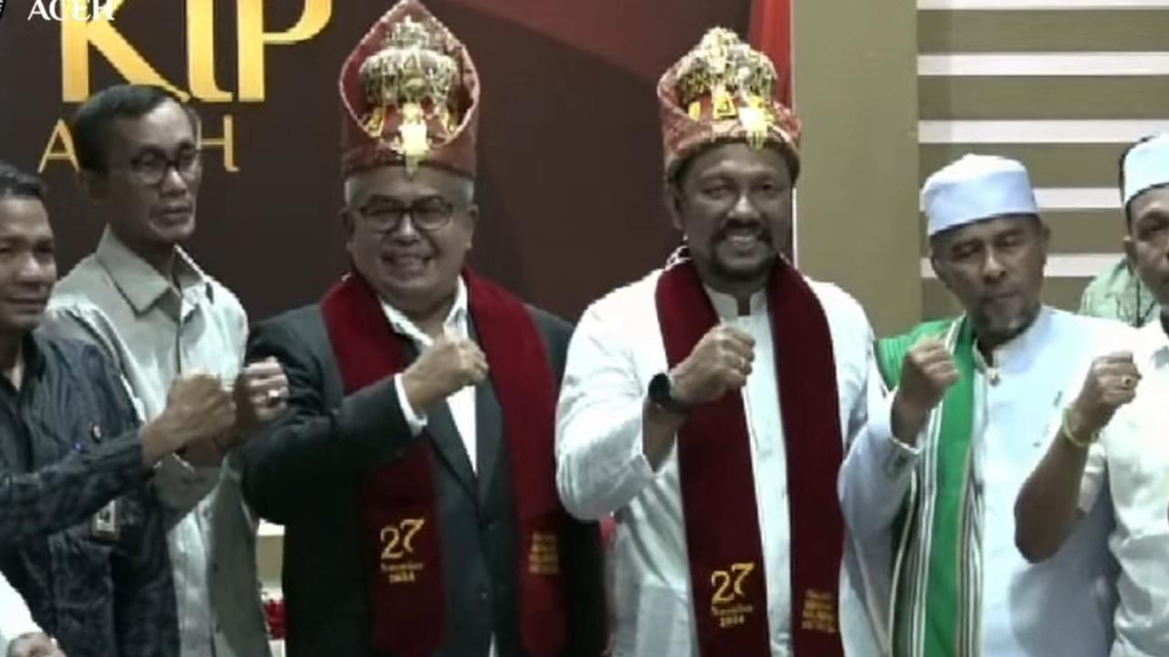 Fadhil Rahmi Gantikan Tu Sop jadi Cawagub Bustami di Pilkada Aceh