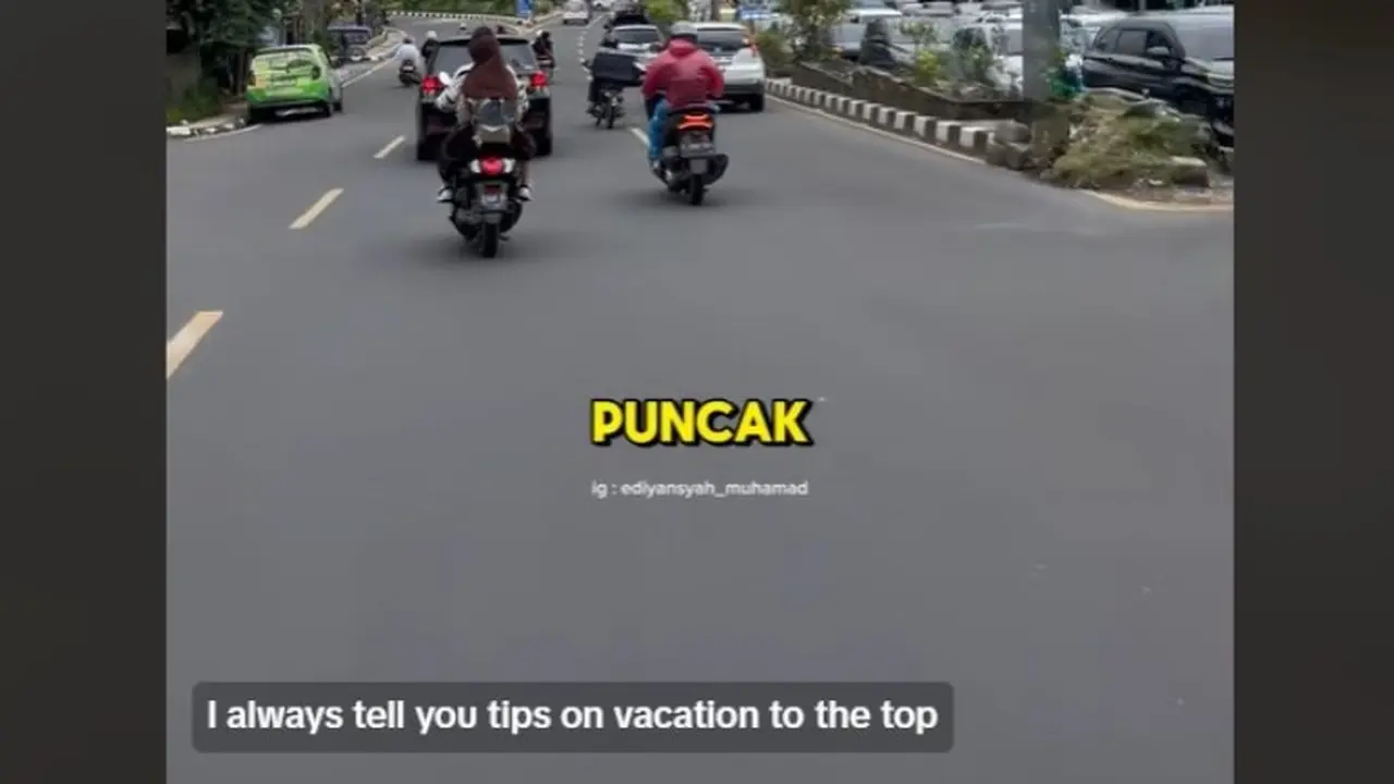 Wisatawan Sempat Kena Pungli sampai Rp850 Ribu, Traveler Bagikan 7 Jalur Alternatif ke Puncak Bogor. foto: TikTok @ediyansyahmuhamad