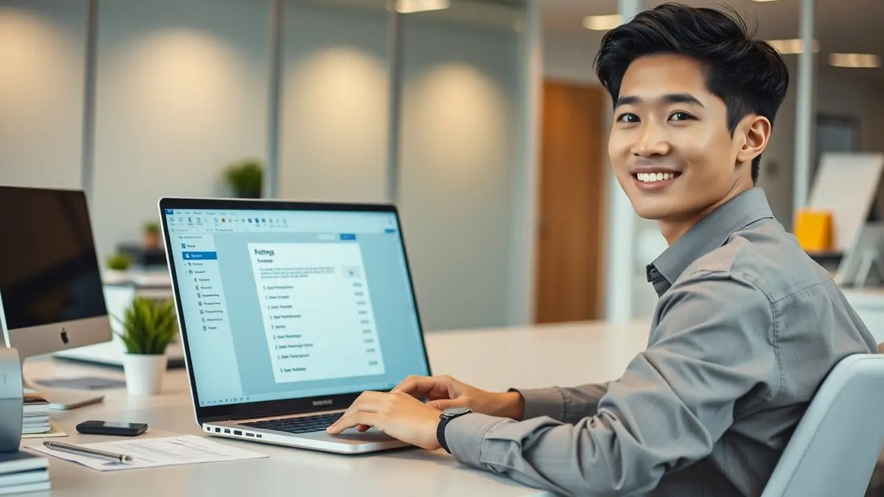cara mengubah ukuran kertas di word