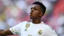 5. Rodrygo Goes (Penyerang) -  Pemain muda berusia 18 tahun ini dilabuhkan ke Santiago Bernabeu dari Santos dengan harga transfer 45 juta euro. (AFP/Christof Stache)