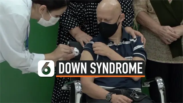 VIDEO: Penyandang Down Syndrome di Brasil Terima Vaksinasi Covid-19