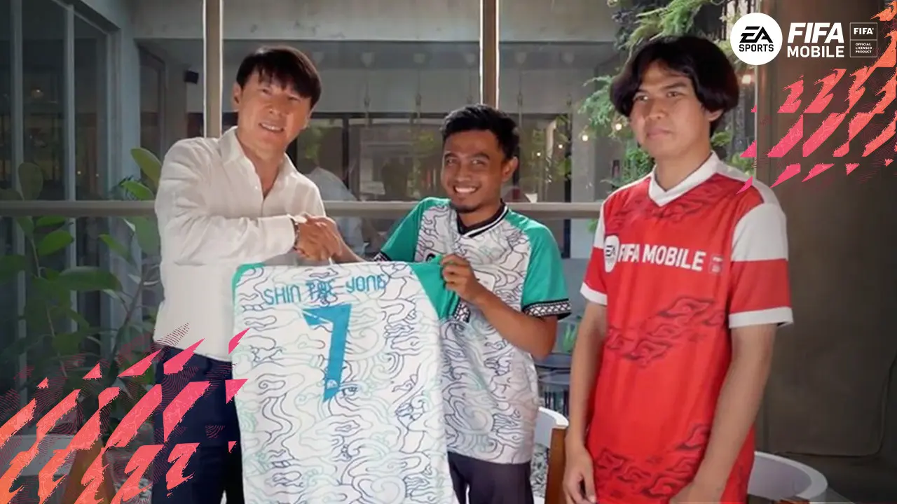 Gamer FIFA Mobile Ini Jumpa Langsung Shin Tae-yong
