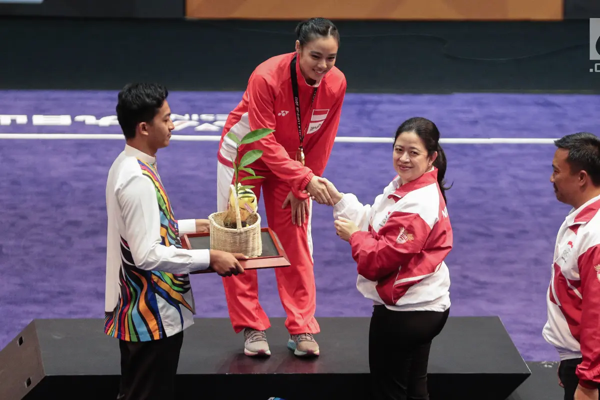 Sumbang Emas untuk Indonesia, Begini Aksi Atlet Wushu Saat Berlaga