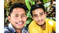 5 Momen Persahabatan Andik Vermansah dan Taufiq, Selalu Kompak (sumber: Instagram.com/taufiq08_)