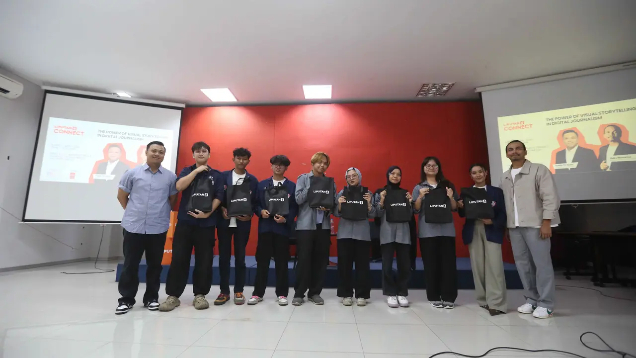Liputan6 Connect Hadir di Trisakti School of Multimedia Bahas Pentingnya Visual Storytelling