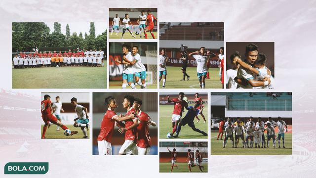 Kolase - Foto Pertandingan Timnas U-16