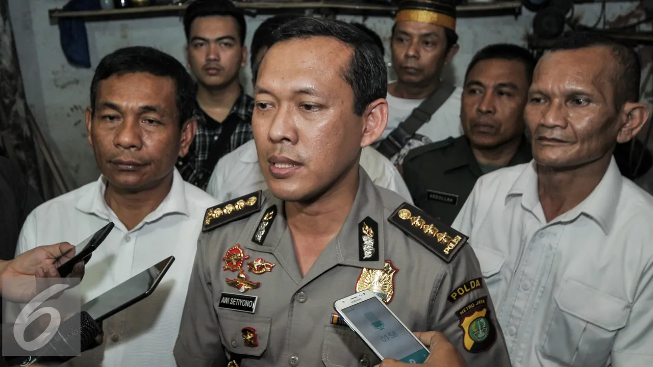 20160725-Polda Metro Grebek Pabrik Sabu di Penjaringan Jakarta Utara