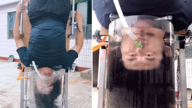 Super Kreatif, Pria Buat Alat Mencuci Rambut Bagi yang Malas Keramas