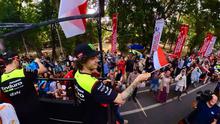 Mandalika Grand Prix Association (MGPA) menggelar Pertamina Grand Prix Of Indonesia Riders Parade di Kota Mataram, NTB, Rabu (25/9/2024). (MGPA)