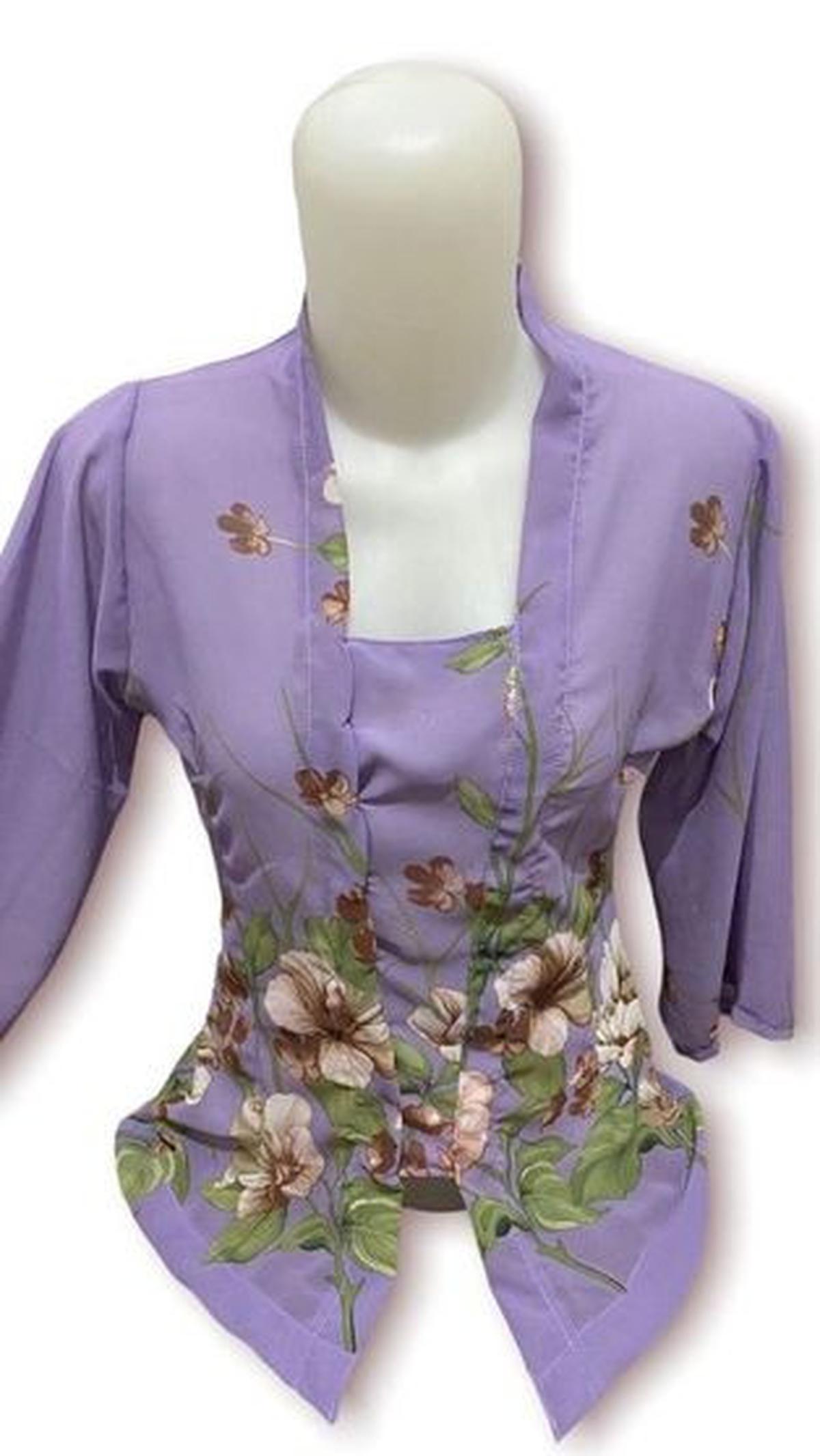 6.&nbsp;Kebaya Sifon Lonceng