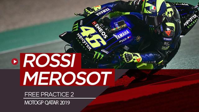 Berita video Valentino Rossi yang merosot jauh posisinya pada free practice 2 MotoGP Qatar 2019 setelah pada FP1 tempati posisi pertama. Sementara itu, Marc Marquez menjadi yang tercepat pada FP 2.