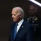 Presiden Amerika Serikat Joe Biden pada Minggu (21/7) mengumumkan bahwa ia mundur dari Pilpres AS 2024 yang akan digelar pada 5 November mendatang. (AP Photo/Jacquelyn Martin, File)