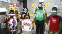 Starbucks Indonesia membagikan masker dan menggelar kegiatan virtual di Hari Anak Nasional (Foto: Starbucks Indonesia)
