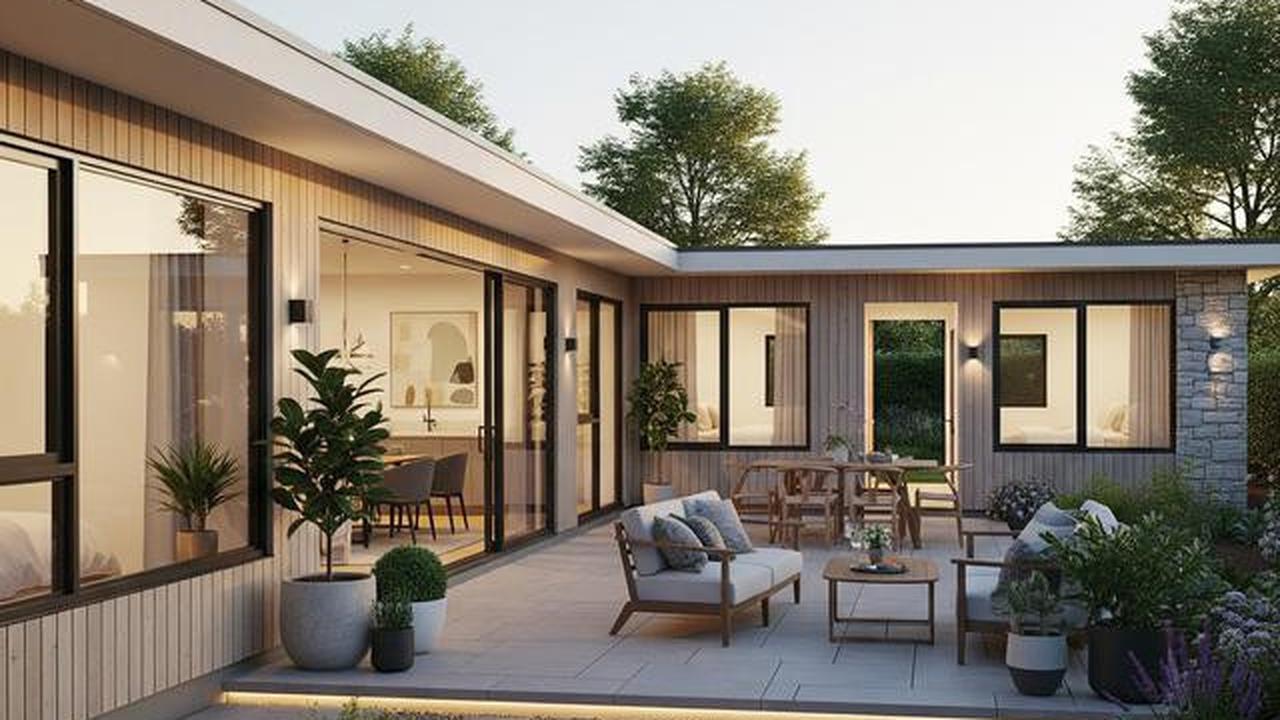 9 Desain Rumah Kecil 3 Kamar dengan Taman Belakang yang Fungsional dan Asri