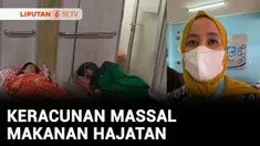 Ratusan warga di Sukabumi, Jawa Barat, keracunan usai menyantap makanan acara syukuran yang digelar oleh salah satu warga. Tak hanya orang dewasa, korban keracunan juga anak-anak.
