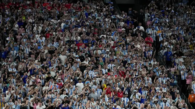 FOTO Chile Vs Argentina di Copa America 2024