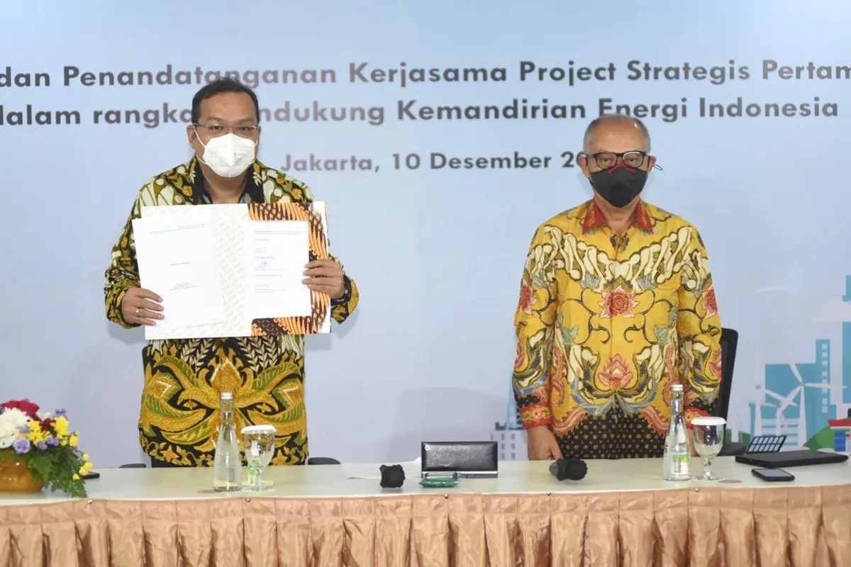 Peresmian Kilang Langit Biru Cilacap dan Kerjasama Proyek Strategis