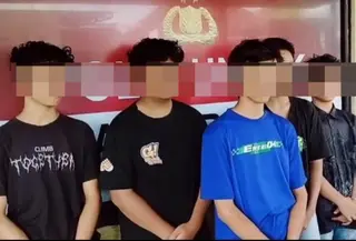 Lima Remaja Pelaku Teror Pocong di Pati Digelandang Polisi, Pelaku Menyesal dan Minta Maaf
