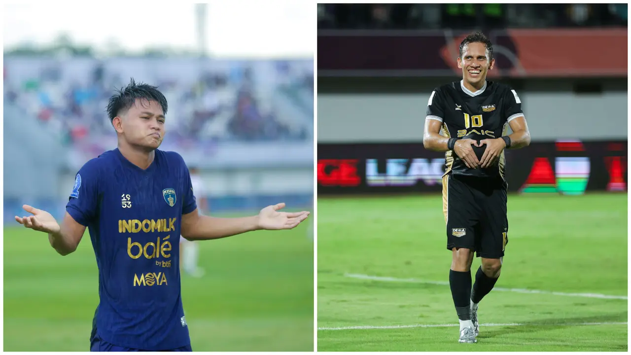 Persita Tangerang Vs Dewa United.