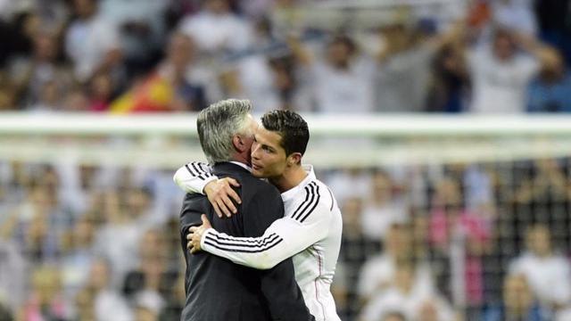 Cristiano Ronaldo dan Carlo Ancelotti