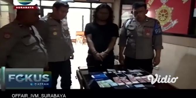 VIDEO: Polisi Bekuk Kurir, Sita 25 Gram Sabu dan 32 Pil Ekstasi di Gresik