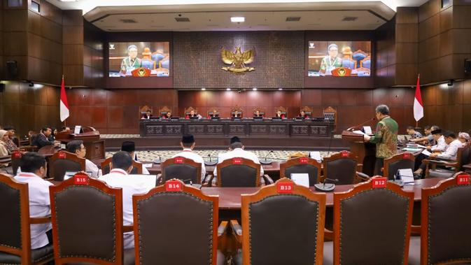 Sidang di Mahkamah Konstitusi (Istimewa)
