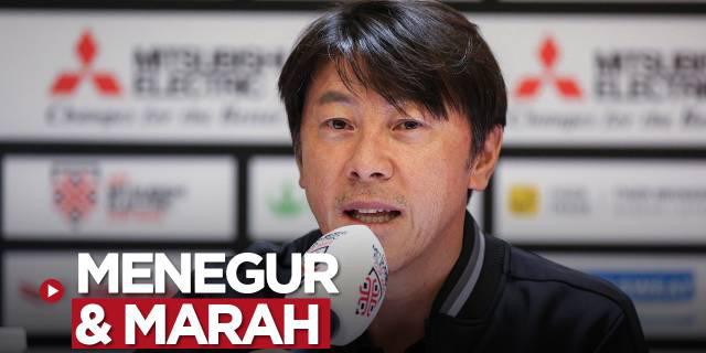 VIDEO Piala AFF 2022: Shin Tae-yong Sudah Menegur dan Marah kepada Para Pemain Timnas Indonesia