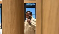 Presiden Prabowo Subianto menerima ucapan selamat merayakan Hari Raya Idul Fitri 2025 dari Presiden Turkiy Recep Tayyip Erdogan melalui sambungan telepon, Jumat (6/6/2025). (Foto: Biro Pers Sekretariat Presiden).