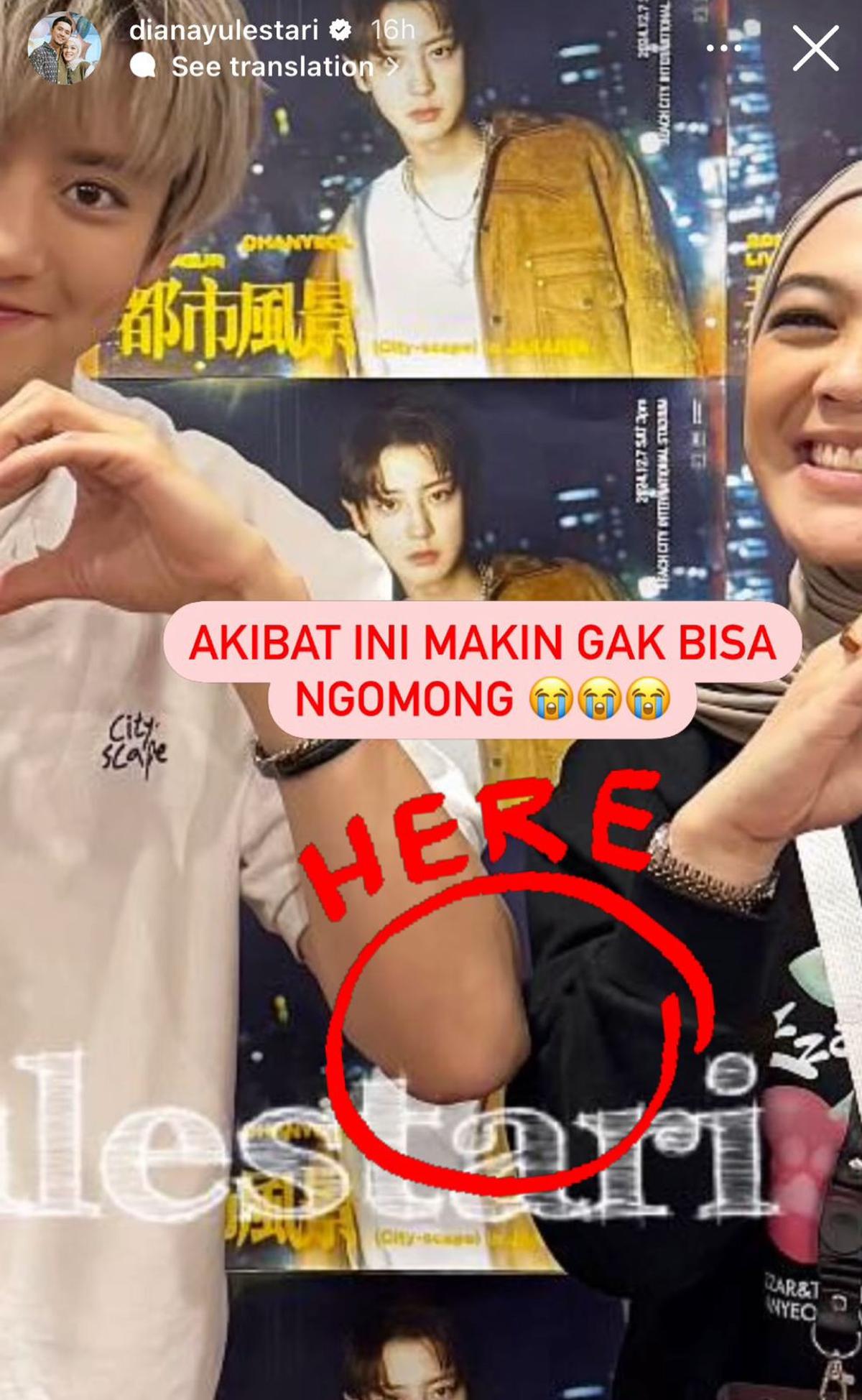 The Real Dreams Come True, Dian Ayu Lestari dan Momen Emosional dengan Chanyeol EXO