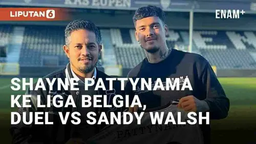 VIDEO: Shayne Pattynama Resmi ke Liga Belgia, Bakal Duel dengan Sandy Walsh Pekan Ini