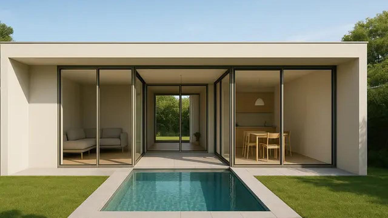 7 Ide Rumah Mungil dengan Kolam Renang, Cocok Bagi yang Suka Relaksasi Berbudget Minimalis