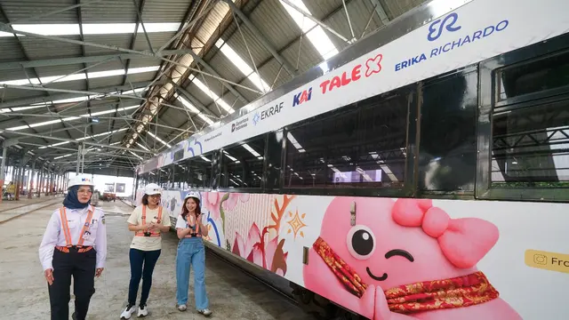 Di Balik Proyek Lukis Gerbong Kereta Erika Richardo untuk Persembahan Istimewa Hari Kartini
