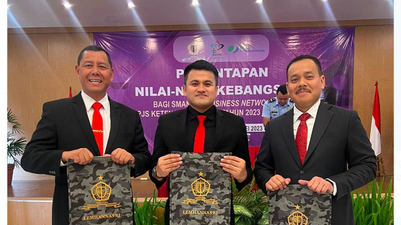 Lembaga Ketahanan Nasional Republik Indonesia (Lemhannas) menggelar pemantapan nilai-nilai kebangsaan bagi Smandel Business Network dan BPJS Ketenagakerjaan. (Istimewa)