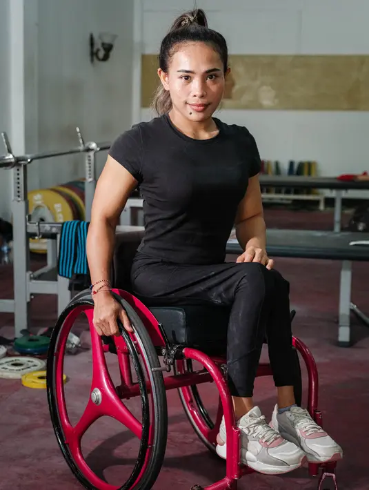 Sebagai catatan, Ni Nengah Widiasih merupakan peraih medali perunggu di ajang Paralimpiade Rio de Janeiro 2016 dan perak di Tokyo pada 2020. (Yasuyoshi CHIBA/AFP)
