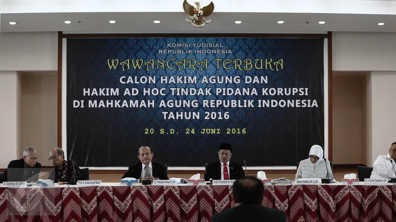 20160620-Seleksi Calon Hakim Agung, KY Gelar Wawancara Terbuka