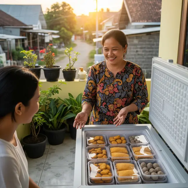Usaha dari Teras Rumah yang Cepat Punya Pelanggan Tetap Model Frozen Food