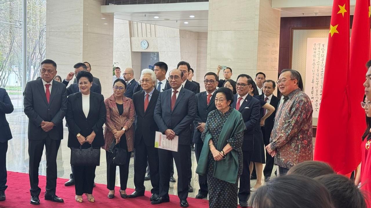 Megawati Kunjungi Beijing untuk Hadiri Forum Internasional