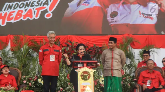 Pidato Megawati saat Apel Siaga PDI Perjuangan