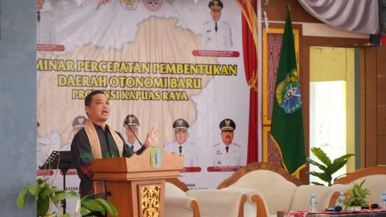 Gubernur Kalbar Dukung Penuh Pembentukan Provinsi Kapuas Raya untuk Pemerataan Pembangunan