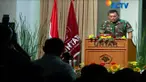 Pangdam Jaya Mayjen TNI Joni Supriyanto Berikan motivasi kepada mahasiswa untuk mengingat nilai-nilai yang terkandung di dalam Pancasila.