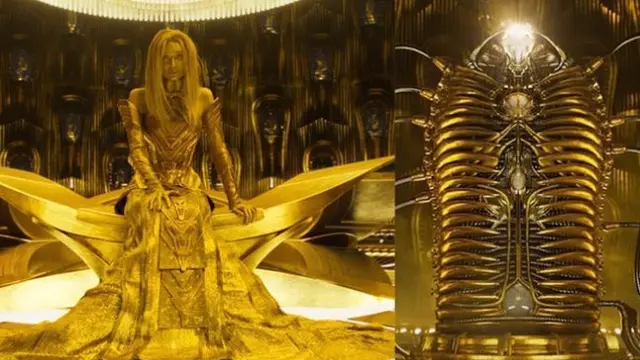 Kemunculan Adam dalam bentuk kepompong di GOTG Vol 2. © Marvel
