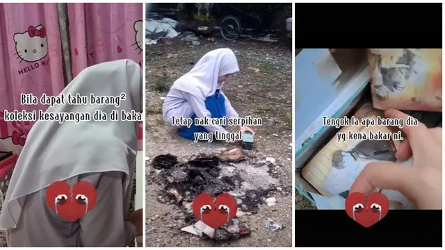 Viral Gadis Nangis Usai Tahu Barang Koleksi Kpop Dibakar Orangtua, Bikin Nyesek
